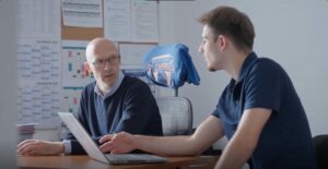 Louis en stage à la FFBB