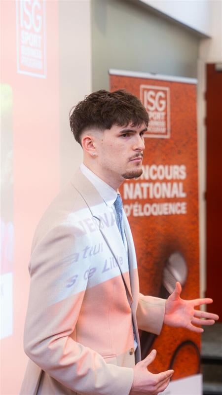 Nicolas finaliste concours eloquence