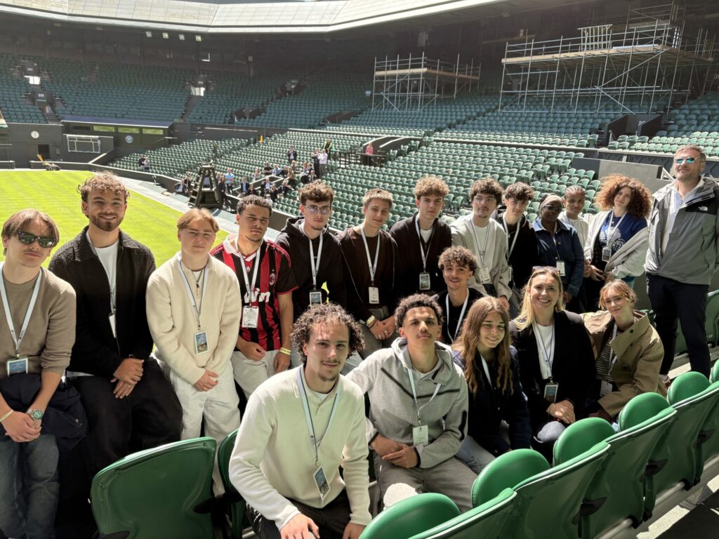 étudiants ISG Sport Business Management Voyage Wimbledon