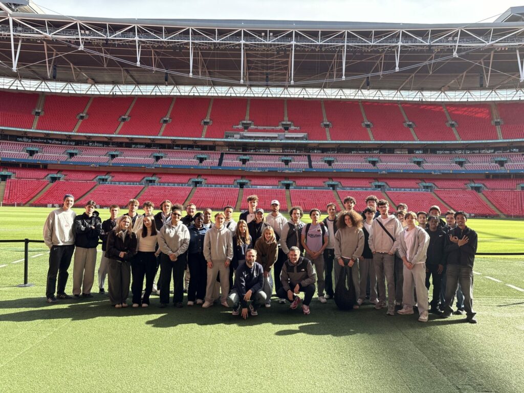 étudiants ISG Sport Business Management Voyage Wembley