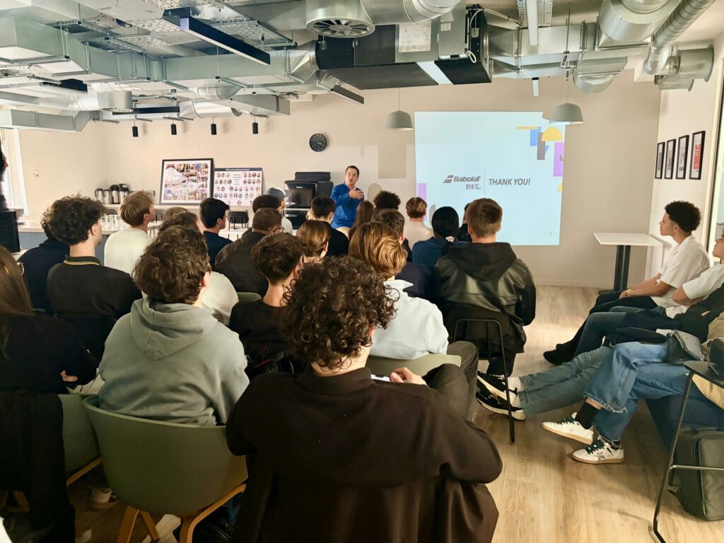 étudiants ISG Sport Business Management rencontre Babolat