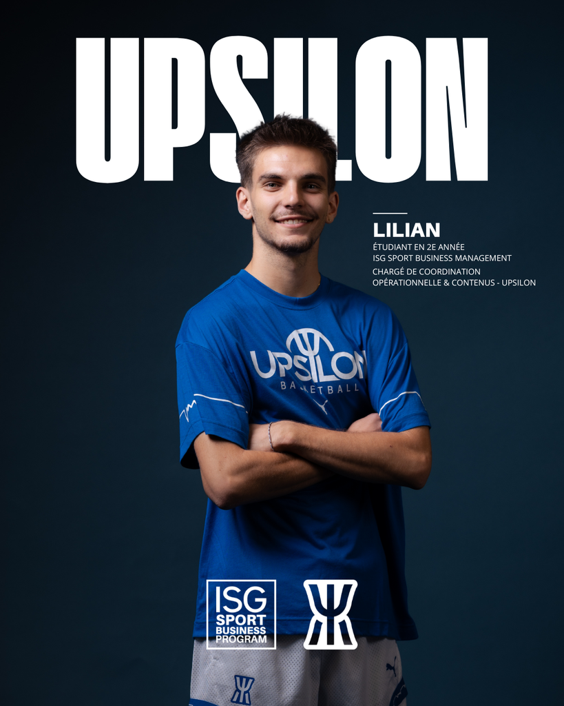 Lilian étudiant à l'ISG SBM au Camp Upsilon