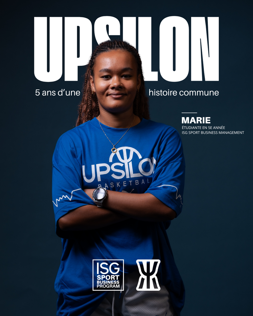 Marie étudiante à l'ISG SBM au Camp Upsilon